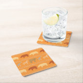 Afrikaans patroon kartonnen onderzetters (Insitu)