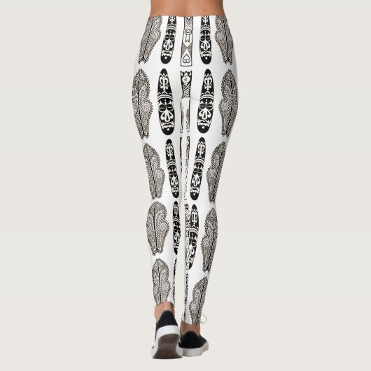 afrikaans patroon leggings (Achterkant)