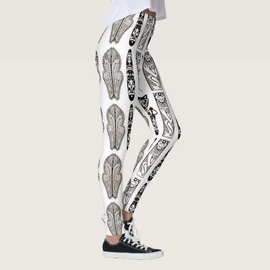 afrikaans patroon leggings (Rechts)
