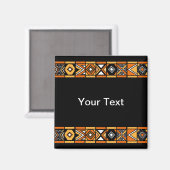 Afrikaans patroon magneet (Voorkant / Achterkant)