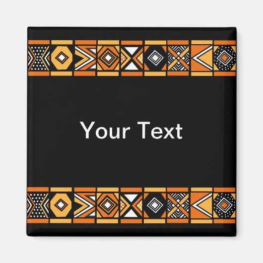 Afrikaans patroon magneet (Voorkant)