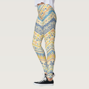 Afrikaans patroon met tribale motieven leggings