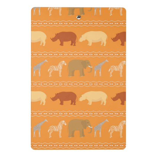 Afrikaans patroon mini klembord (Achterkant)