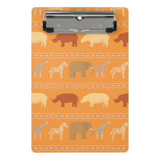 Afrikaans patroon mini klembord (Voorkant)