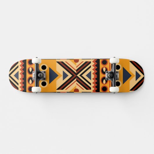 Afrikaans patroon persoonlijk skateboard (Horizontaal)