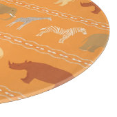 Afrikaans patroon snijplank (Hoek)