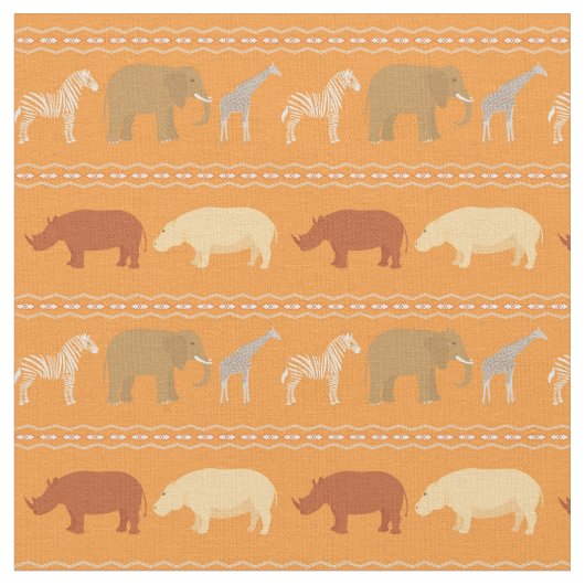 Afrikaans patroon stof (Close Up)