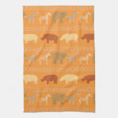 Afrikaans patroon theedoek (Verticaal)