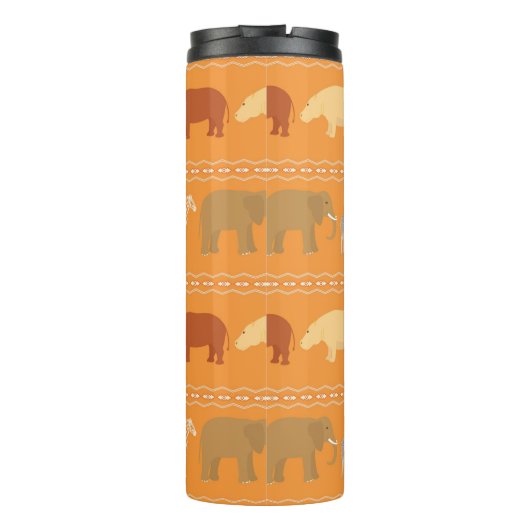 Afrikaans patroon thermosbeker (Achterkant)