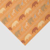 Afrikaans patroon tissuepapier (Detail)