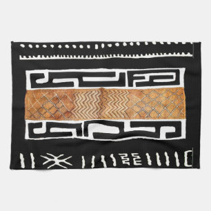 Afrikaans patroon van modder theedoek