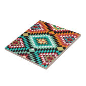 Afrikaans Patroonkleurig design Tegeltje (Zijkant)