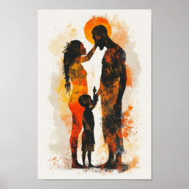 afrikaans poster voor abstracte kunst