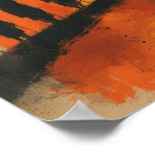 afrikaans poster voor abstracte kunst (Hoek)