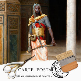 Afrikaans  rustiek Man Textuur Tissuepapier