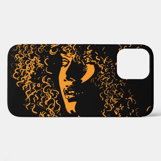 Afrikaans silhouet:  contrast. Case-Mate iPhone case (Achterkant (horizontaal))