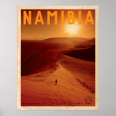 -Afrikaans soonsronkelkstation Poster (Voorkant)