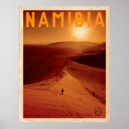 -Afrikaans soonsronkelkstation Poster