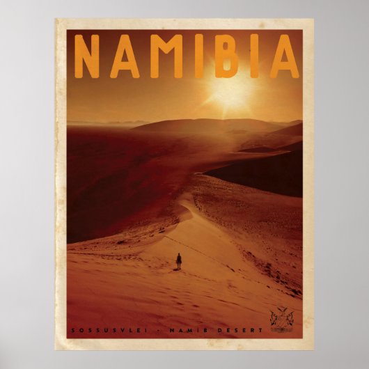 -Afrikaans soonsronkelkstation Poster (Voorkant)