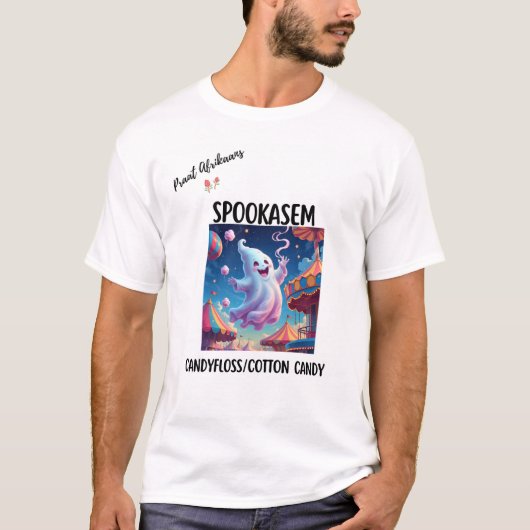 AFRIKAANS SPOOKASEM T-SHIRT (Voorkant)