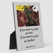 AFRIKAANS SPREEKWOORD FOTOPLAAT (Zijkant)