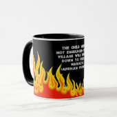 afrikaans spreekwoord Mok (Voorkant links)