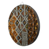 Afrikaans Stam Kuba Design Dartbord (Voorkant Rechts)