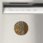 Afrikaans Stam Kuba Design Magneet (Insitu (Vaatwasser))