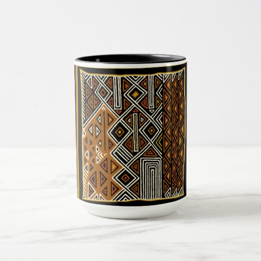 Afrikaans Stam Kuba Design Mok (Midden)