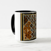 Afrikaans Stam Kuba Design Mok (Voorkant links)