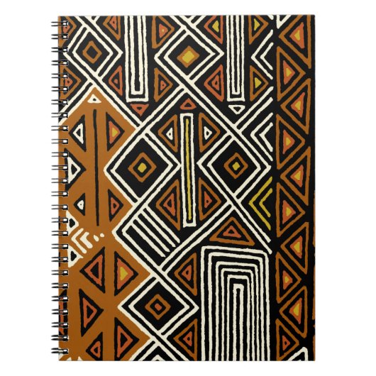 Afrikaans Stam Kuba Design Notitieboek (Voorkant)