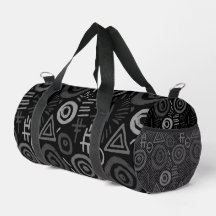 Afrikaans Stam Patroon Kleurrijk Abstract