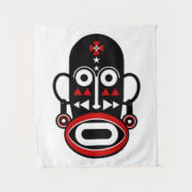 Afrikaans stammenmasker