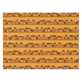 Afrikaans stammenpatroon Diereneettafel Tafelkleed (Voorkant (Horizontaal))