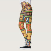 Afrikaans stammenpatroon leggings (Links)