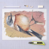 Afrikaans Stonechat Vogelweefsel Papier (Craft)