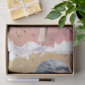 Afrikaans Stonechat Vogelweefsel Papier (Geschenk)