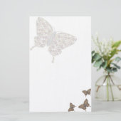 Afrikaans Swallowtail-briefpapier Briefpapier (Staand voorkant)