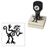 Afrikaans symbolisch rubberstempel (Gestempeld)