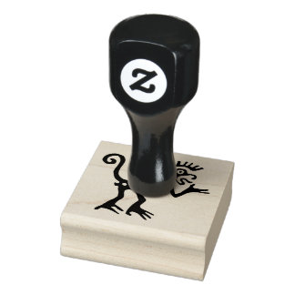 Afrikaans symbolisch rubberstempel