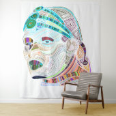 Afrikaans Tapijt Wandkleed (In situ)