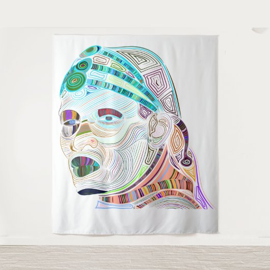 Afrikaans Tapijt Wandkleed (Voorkant)