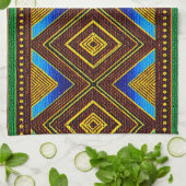 Afrikaans Theedoek (Gevouwen)