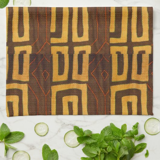 Afrikaans Theedoek (Gevouwen)