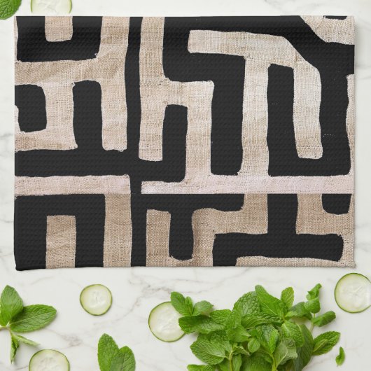 Afrikaans Theedoek (Gevouwen)