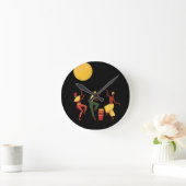 Afrikaans thema - Dansen in de klok van het moonli (Huis)