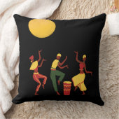 Afrikaans thema - Dansen in het moonlight Kussen (Deken)