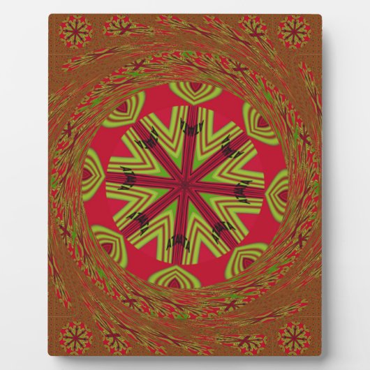 Afrikaans traditioneel ontwerp fotoplaat (Voorkant)