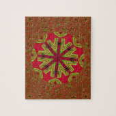 Afrikaans traditioneel ontwerp legpuzzel (Verticaal)