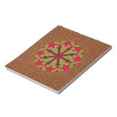 Afrikaans traditioneel ontwerp notitieblok (Linkerzijde)